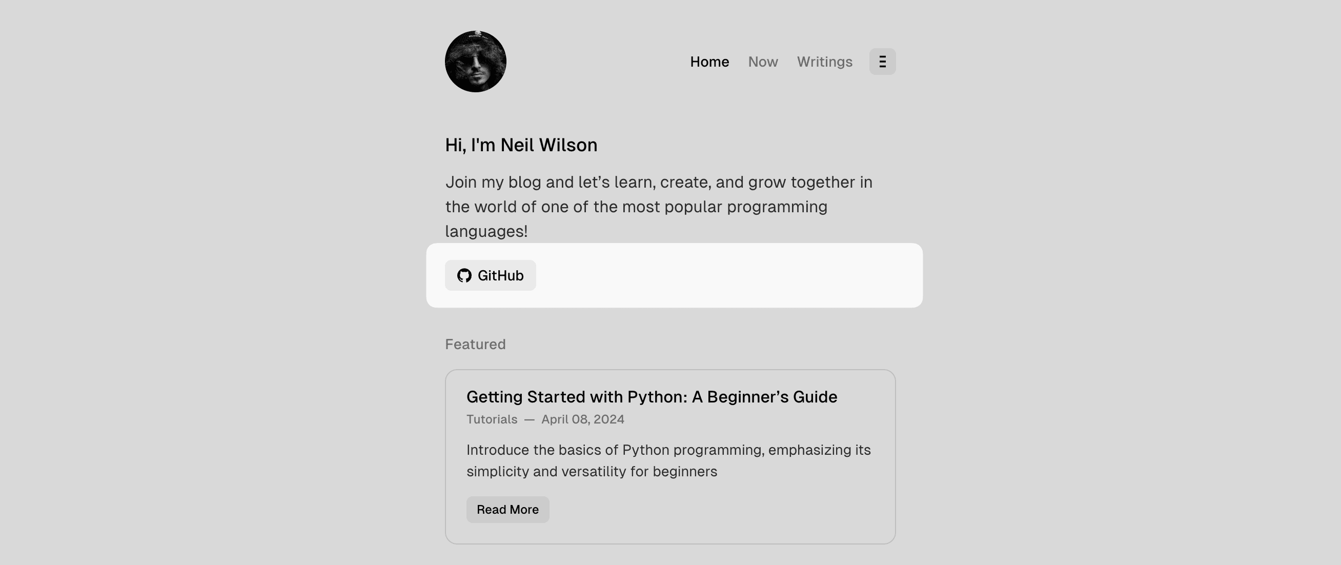 Format theme social links