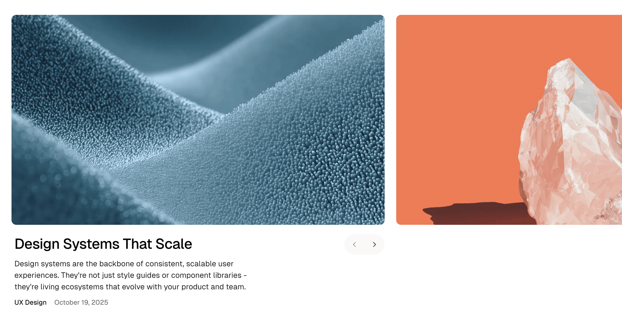 Featured posts slider