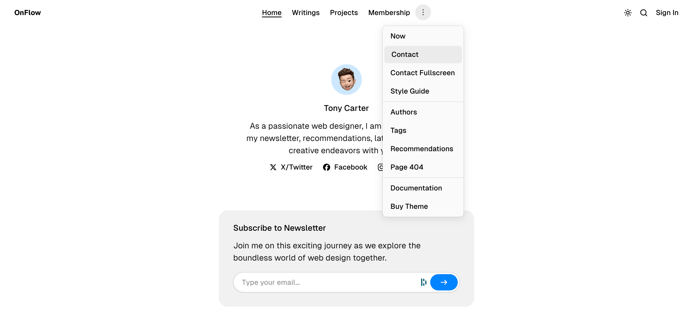 OnFlow navigations