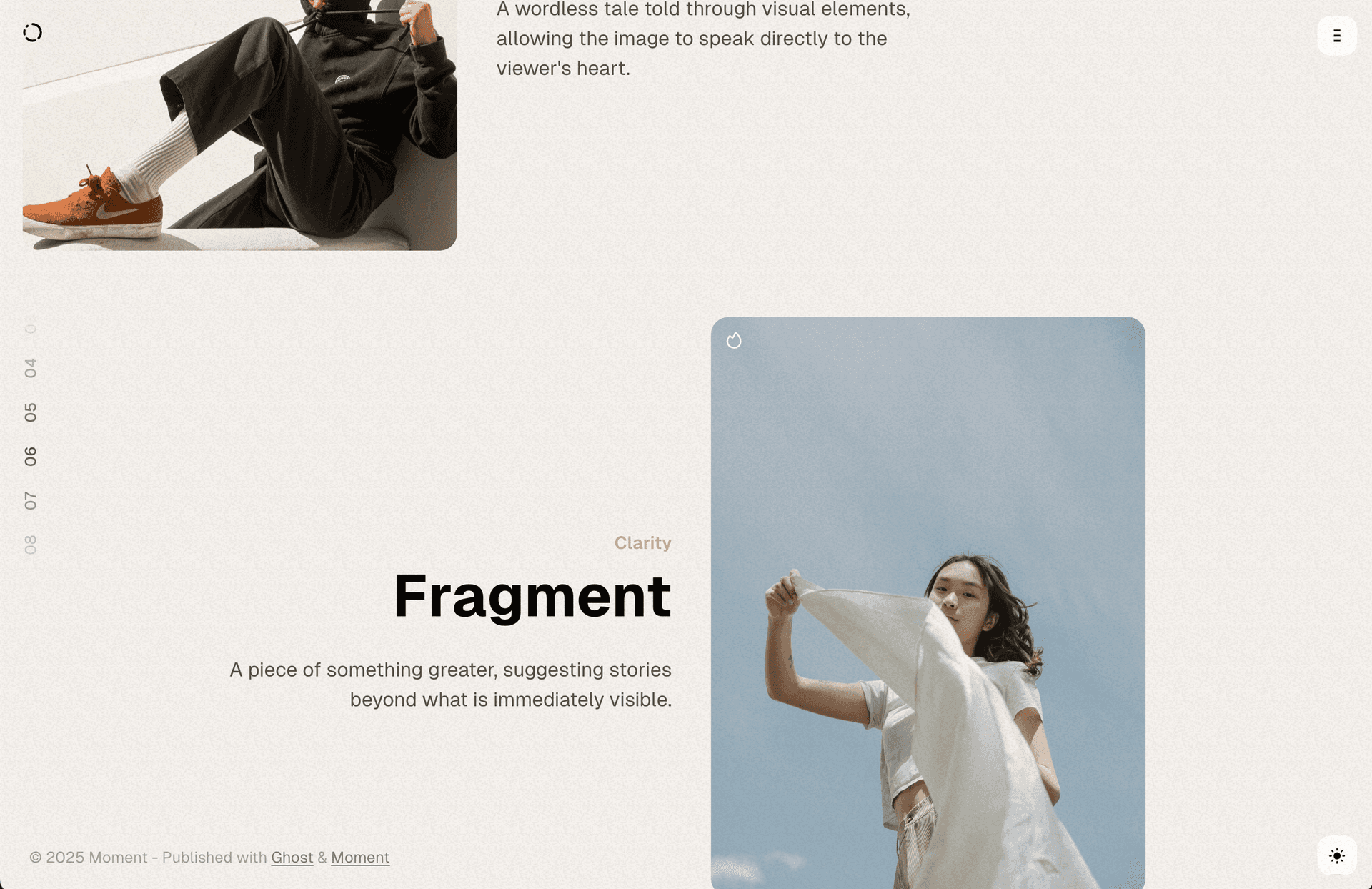 Photo Film home layout