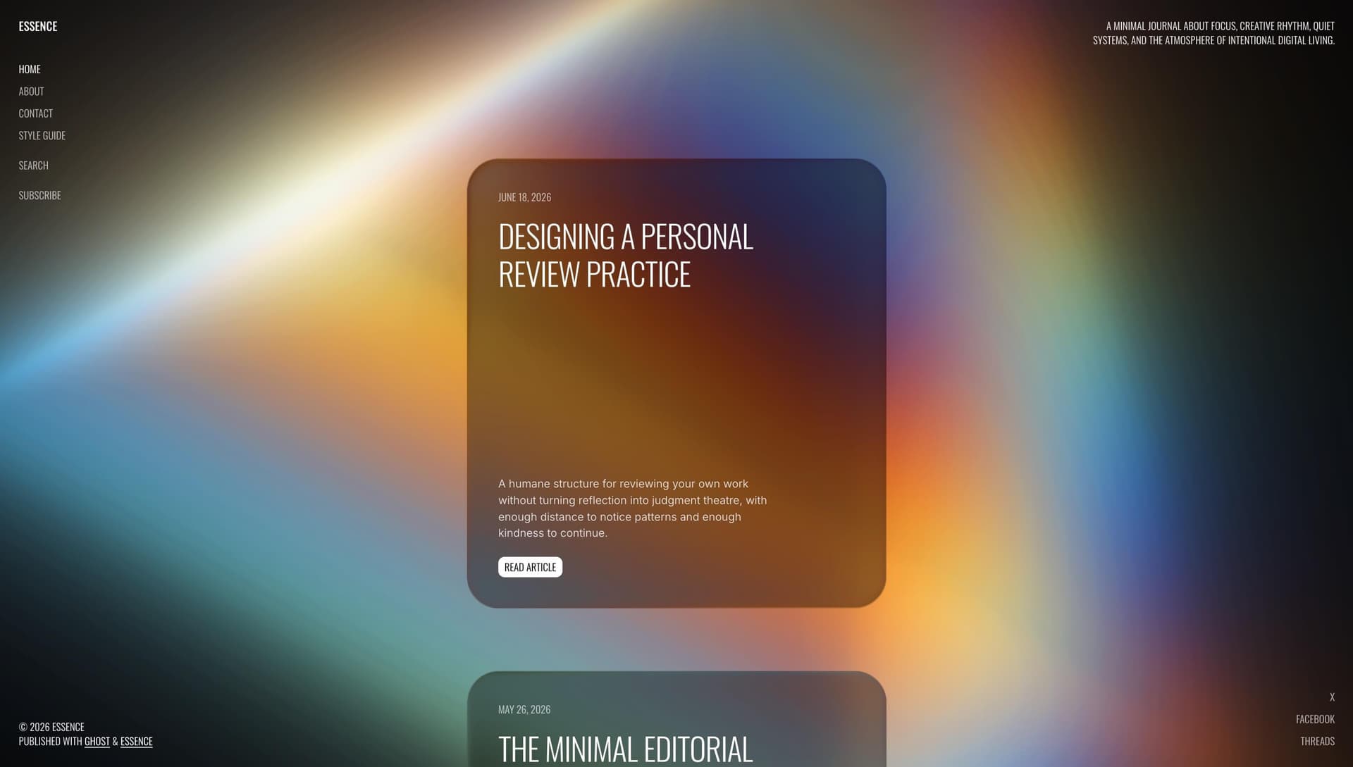 Prism shader