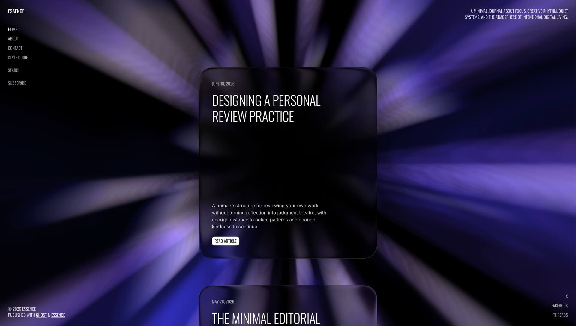 Prismatic Burst shader