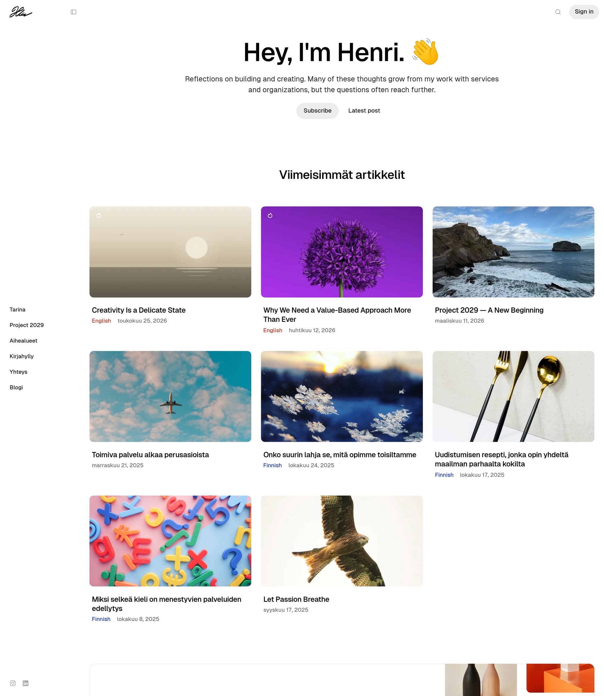 henrilindstrom.com