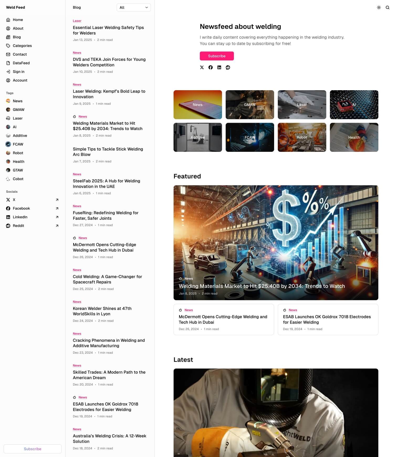 weldfeed.com