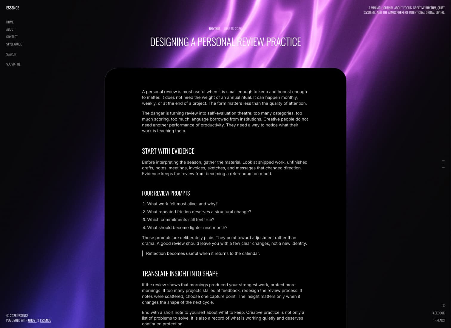 Essence preview 2